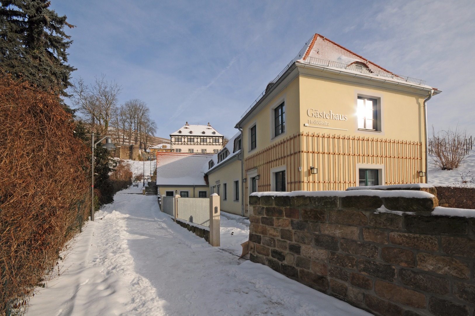 Gästehaus Hoflößnitz Radebeul Ansicht 